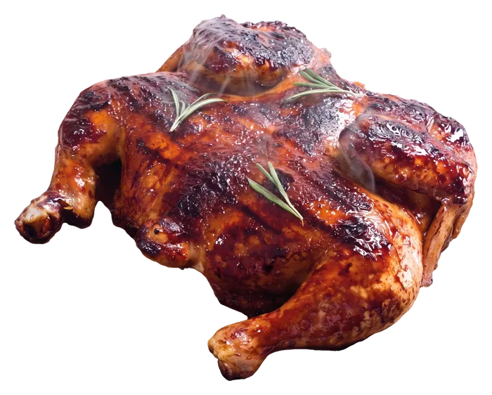 Hähnchen vom Holzkohlegrill